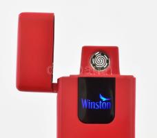 Winston elektromos öngyújtó, USB töltőkábellel