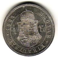 1883K.B. 1Ft ezüst T:2