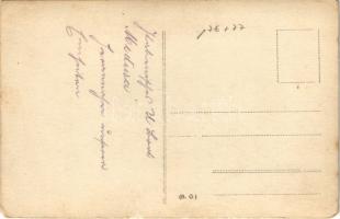 Olasz "MEDUSA" tengeralattjáró felé közelednek az osztrák-magyar hadihajók / K.u.K. Kriegs...