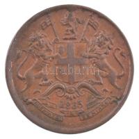Brit-India / Kelet-Indiai Társaság 1835. 1/12A Cu (technológiai hibás veret: anyagfölösleg) T:XF,VF ...