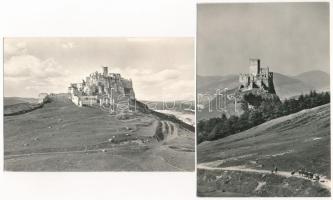 15 db MODERN felvidéki képeslap várakkal / 15 modern Upper Hungarian town-view postcards with castle...