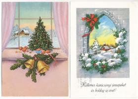 KARÁCSONY - 30 db MODERN reprint üdvözlő képeslap / CHRISTMAS - 30 modern reprint greeting postcards