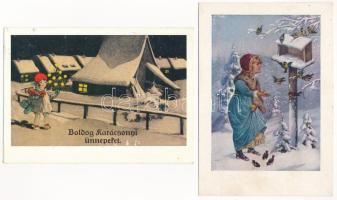 KARÁCSONY - 30 db MODERN reprint üdvözlő képeslap / CHRISTMAS - 30 modern reprint greeting postcards