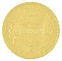 Belgium 1875. 20Fr Au "II. Lipót" (6,48g/0.900) T:UNC,AU
Belgium 1875. 20 Francs Au "...