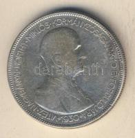 1930. 5P Ag "Horthy jobbra" T:3