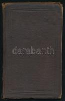 1878 Füzet kézzel írt feljegyzésekkel, versekkel, stb., sérült fűzéssel, néhány lap kijár