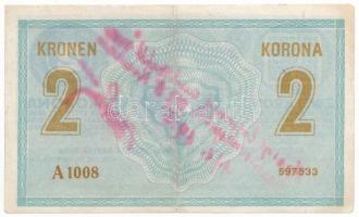 1914. 2K "A" sorszámjel T:VF kis szakadás, firka, kopott sarkok
Adamo K5