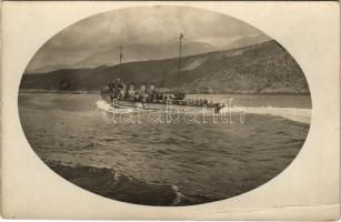 SMS DUKLA osztrák-magyar haditengerészeti Ersatz-Triglav osztályú romboló / K.u.K. Kriegsmarine Zerstörter / Austro-Hungarian Navy destroyer. photo (EB)