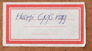 Bod Éva (1924-2004): Plasztikus fali kerámia fali dísz. Mázas kerámia, kézzel festett, jelzett, raga...