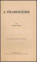 Simon Béla: A földrengések. Bp., 1943, K. M. Természettudományi Társulat, 1 (kihajtható térkép) t. +...