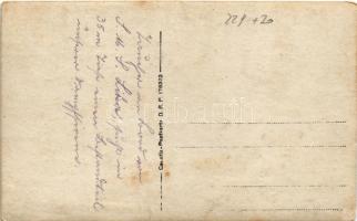 SMS Lika osztrák-magyar Tátra-osztályú romboló búvára merülés előtt / K.u.K. Kriegsmarine Taucher / ...