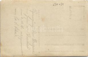 1918 SMS Lika osztrák-magyar Tátra-osztályú romboló felrobbantja az ellenséges SMS Bregenz-t / K.u.K...