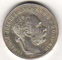 1885K.B. 1Ft ezüst T:2/3+