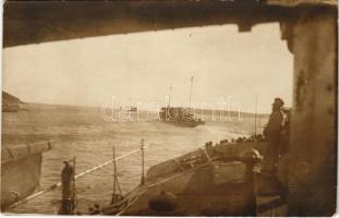 Első világháborús osztrák-magyar torpedónaszádok / K.u.K. Kriegsmarine Tropedoboote / WWI Austro-Hungarian Navy torpedo boats. photo