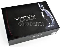 Vinturi dekantáló készlet, dobozában