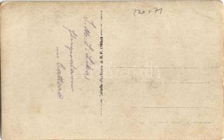 Kotor, Cattaro; SMS Lika osztrák-magyar Tátra-osztályú romboló légiriadó közben / K.u.K. Kriegsmarin...