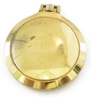 cca 1950 Felicia svájci frakk óra, 17 köves, felhúzós szerkezet, működik, kis kopással, d: 40 mm