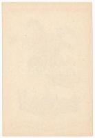 ~1940. "Erdélyi nyereménykölcsön 7 egymillió Pengős főnyeremény" reklámcédula, nagyon jó á...