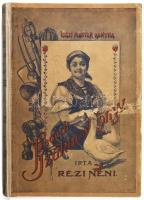 [Zsalozovits Józsefné Doletskó Teréz (1818-1883)] Rézi néni: Szegedi szakácskönyv. Ezernél több ételkészítési utasítással. Igazi magyar konyha. Bp., 1921, Athenaeum, 373 p.Tizenharmadik, javított kiadás. Kiadói illusztrált félvászon-kötés, kopott borítóval, az elülső borítón sérülésnyommal.