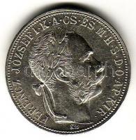 1887K.B. 1Ft ezüst T:2+