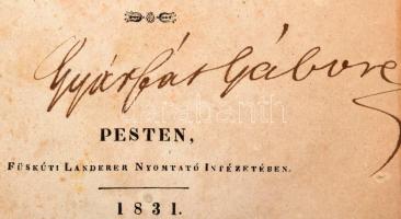 Széchényi István, gróf [1791-1860]: Világ, vagy is felvilágosító töredékek némi hiba 's előítél...