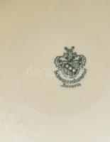 cca 1950 Schwarzenhammer virágmintás váza, jelzéssel, kis kopottsággal, m: 37,5 cm