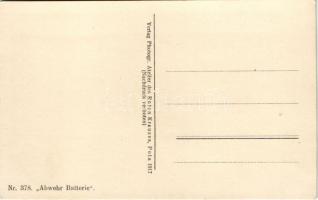 K.u.K. Kriegsmarine Abwehr Batterie / Osztrák-magyar haditengerészeti fedélzeti védelmi fegyverek to...