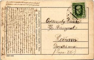 1925 Stószfürdő, Stoósz-fürdő, Kúpele Stós; Pole, Kompordayho dom, Promenáde, Riaditelská budova / A...