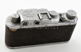 Leica utánzat Zorki gépből átalakítva. A Leica gyártósorán készült gép. Leitz elmar f:5 1:3,5 cm jel...