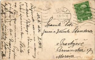 1913 K.u.K. Kriegsmarine, Bedienung einer automatischen Kanone. G. Costalunga, Pola 1912. / Osztrák-...