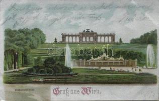 Wien Schönbrunn Litho