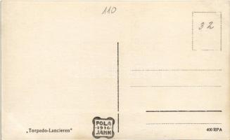 Osztrák-magyar matrózok torpedó gyakorlat közben / K.u.K. Kriegsmarine Torpedo Lancier Übung / WWI A...