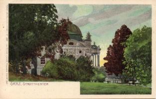 Graz Theater Litho s: Raoul Frank