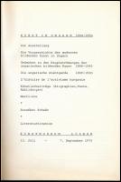 Kunst in Ungarn 1900-1950. (Kiállítási katalógus). Szerk.: Marianne Eigenheer. Luzern, 1975, Kunstmu...