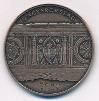 2022. 2000Ft Cu-Zn "Nemzeti emlékhely - Székesfehérvári Romkert" kapszulában T:BU
