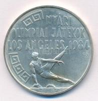 1984. 500Ft Ag &quot;Nyári Olimpiai Játékok - Los Angeles&quot; kapszulában T:BU kis patina Adamo EM79