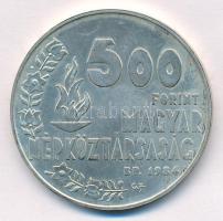 1984. 500Ft Ag "Nyári Olimpiai Játékok - Los Angeles" kapszulában T:BU kis patina Adamo EM...