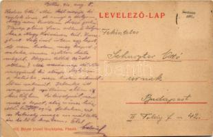 1910 Mátraszőlős Mátra-Szőllős (Nógrád); Szilárdy István kastélya. Bleyer József fényképész (EK)