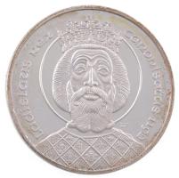 1992. 500Ft Ag "Szent László" dísztokban, tanúsítvánnyal T:UNC (eredetileg PP) fo. Adamo E...