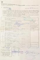 Włodzimierz Rutkowski (1915-1992): Ház napfényben. Olaj, farost, jelezve jobbra lent. Dekoratív fake...