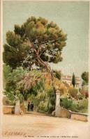 Cap Martin s: E. Lessiev Litho
