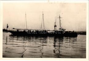 SMS METEOR az Osztrák-Magyar Monarchia Meteor-osztályú torpedóhajója / K.u.K. Kriegsmarine Torpedofahrzeug / Austro-Hungarian Navy torpedo gunboat - modern photo of K.u.K. Marine-Bildarchiv Bild Nr. 138.