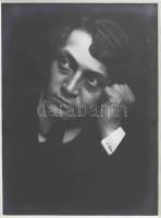Székely Aladár (1870-1940): Ady Endre portréja, fotó, fotó, Székely Aladár műterméből, jelzett: a fo...