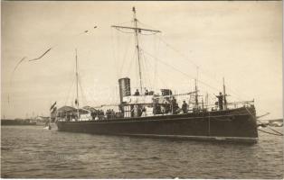 SMS KOMET osztrák-magyar haditengerészet Komet-osztályú torpedóhajója (őrhajója) / K.u.K. Kriegsmarine Torpedoboot / Austro-Hungarian Navy SMS Komet torpedo gunboat. photo