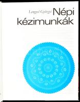 4 db népművészeti könyv (hímzés, kézimunka): Dajaszászyné Dietz Vilma - Manga János: Nógrádmegyei sz...