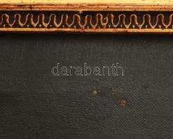 Mikola András (1884-1970): Asztali csendélet gyümölcsökkel. Olaj, vászon. Jelezve jobbra lent. Dekor...