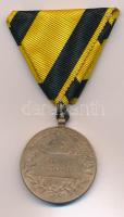 1898. "Jubileumi Emlékérem a Fegyveres Erő Számára / Signum memoriae (AVSTR)" bronz kitünt...