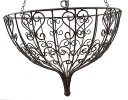 Fém kaspó felakasztható d: 32 c2