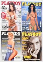 1991-2005 Playboy erotikus magazin 12 db száma, vegyes állapotban