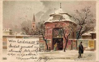 1899 Wien Larchenfeld-line Litho